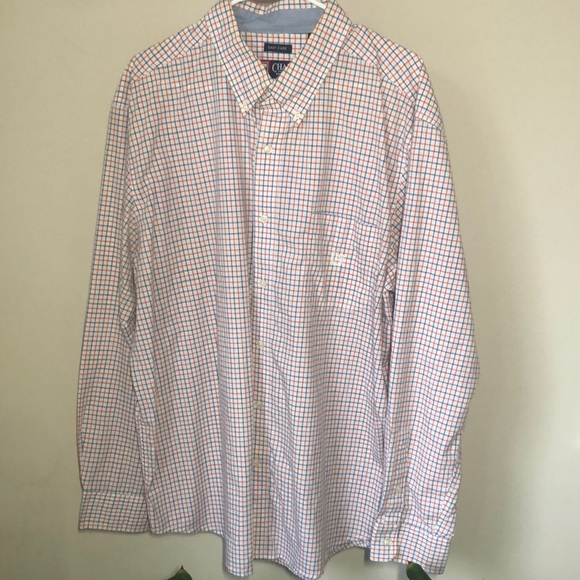 Ralph Lauren Chaps Long Sleeve Polo Men’s Red White and blue XXL - Picture 3 of 9